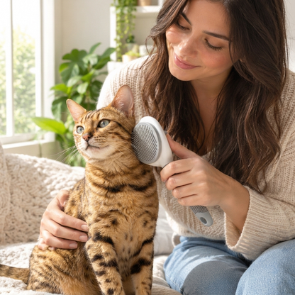 Brosse Auto-Nettoyante Poils