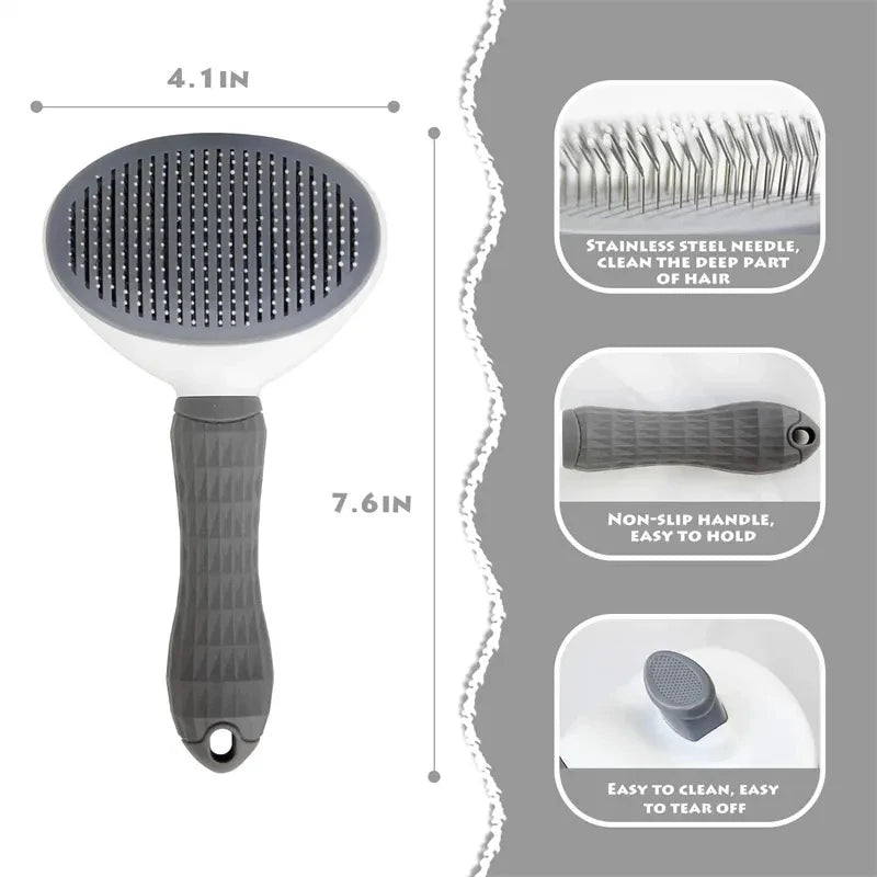 Brosse Auto-Nettoyante Poils