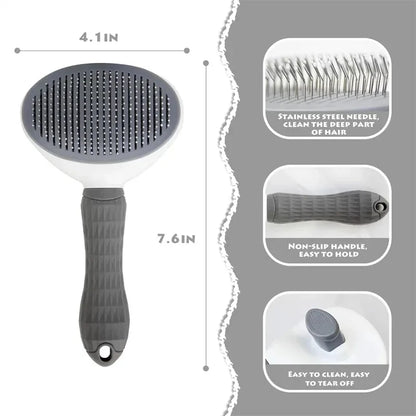 Brosse Auto-Nettoyante Poils